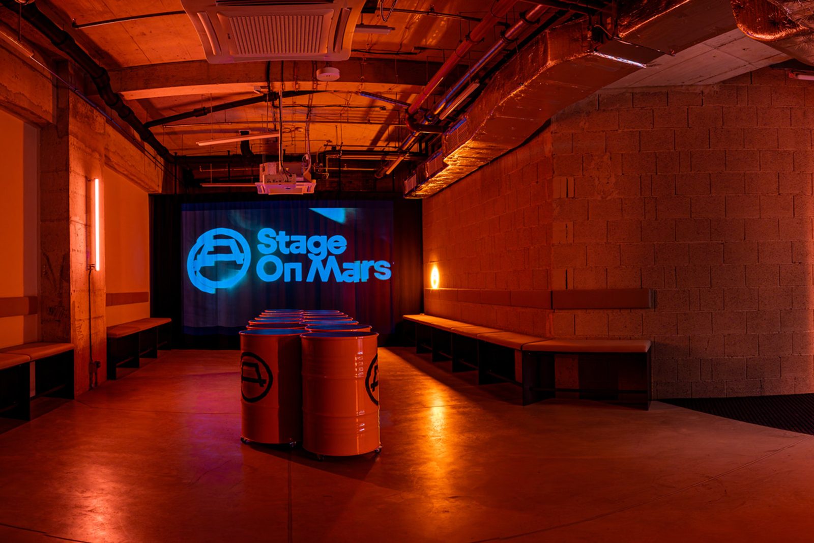 The lounge on Mars